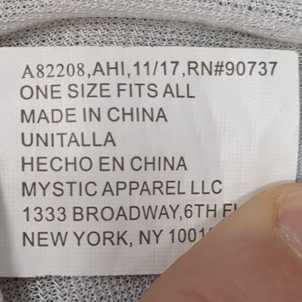 Unicorn Patch Strapback Hat Gray Osfa Adjustable … - image 8